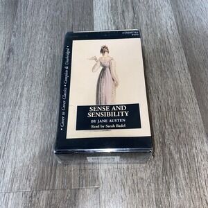 Sense and Sensibility Jane Austen Audio Read Sara Badel Cassette Tape Sealed
